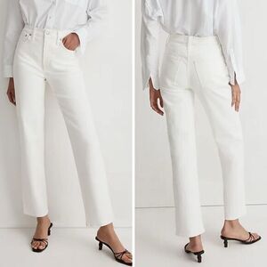 NEW Madewell The‎ Perfect Vintage Jean in tile white, 29